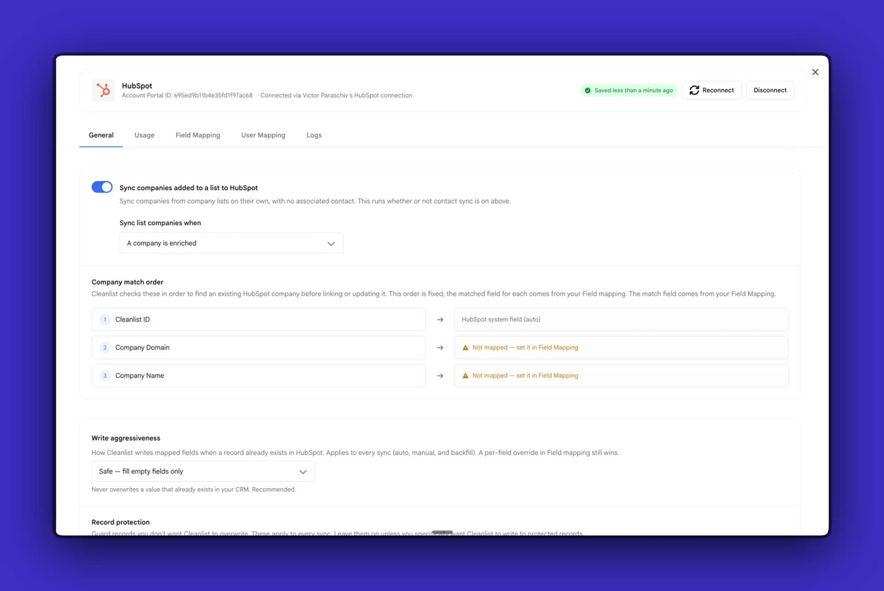 HubSpot Integration (In-Depth)